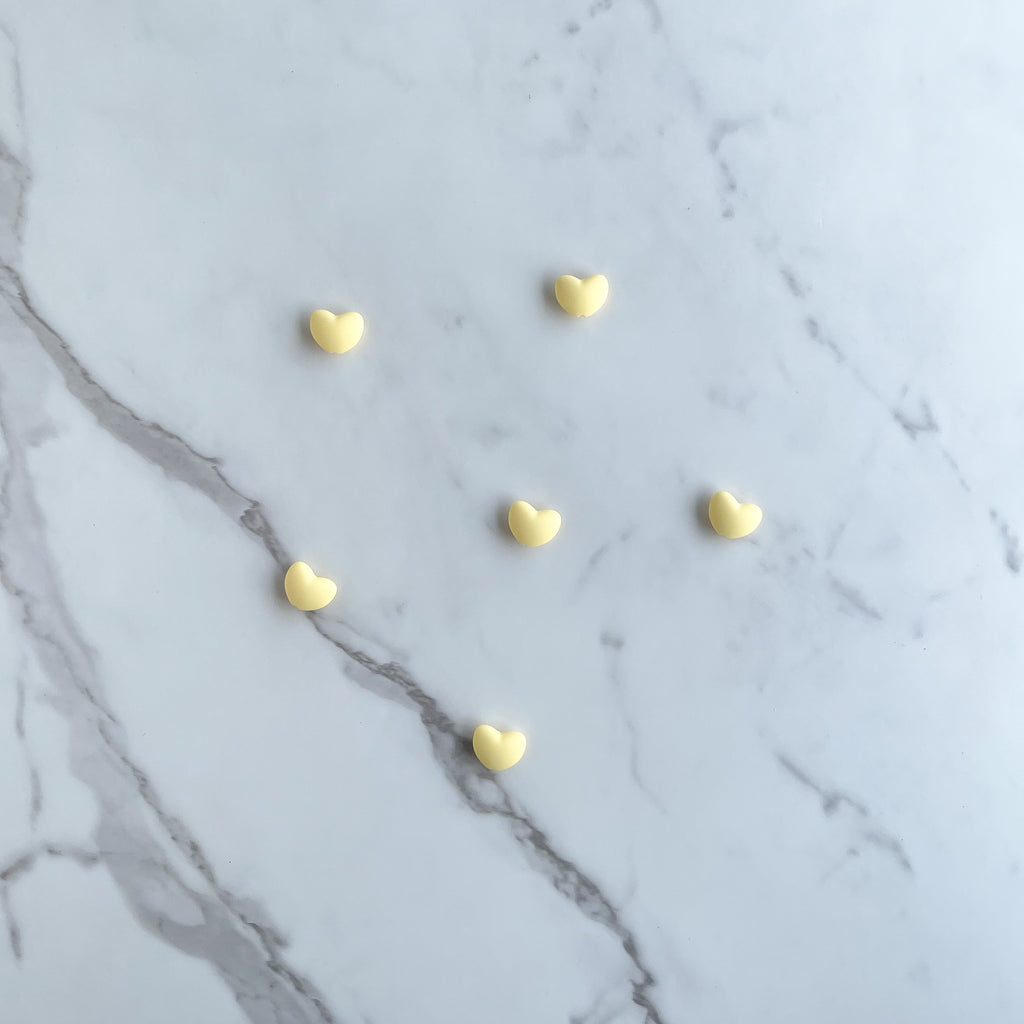 Until We Knit Again! Needle Stoppers | Yellow Hearts